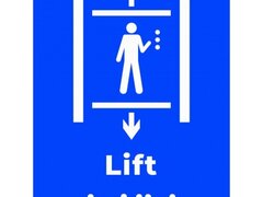 Placute braille lift pentru nevazatori